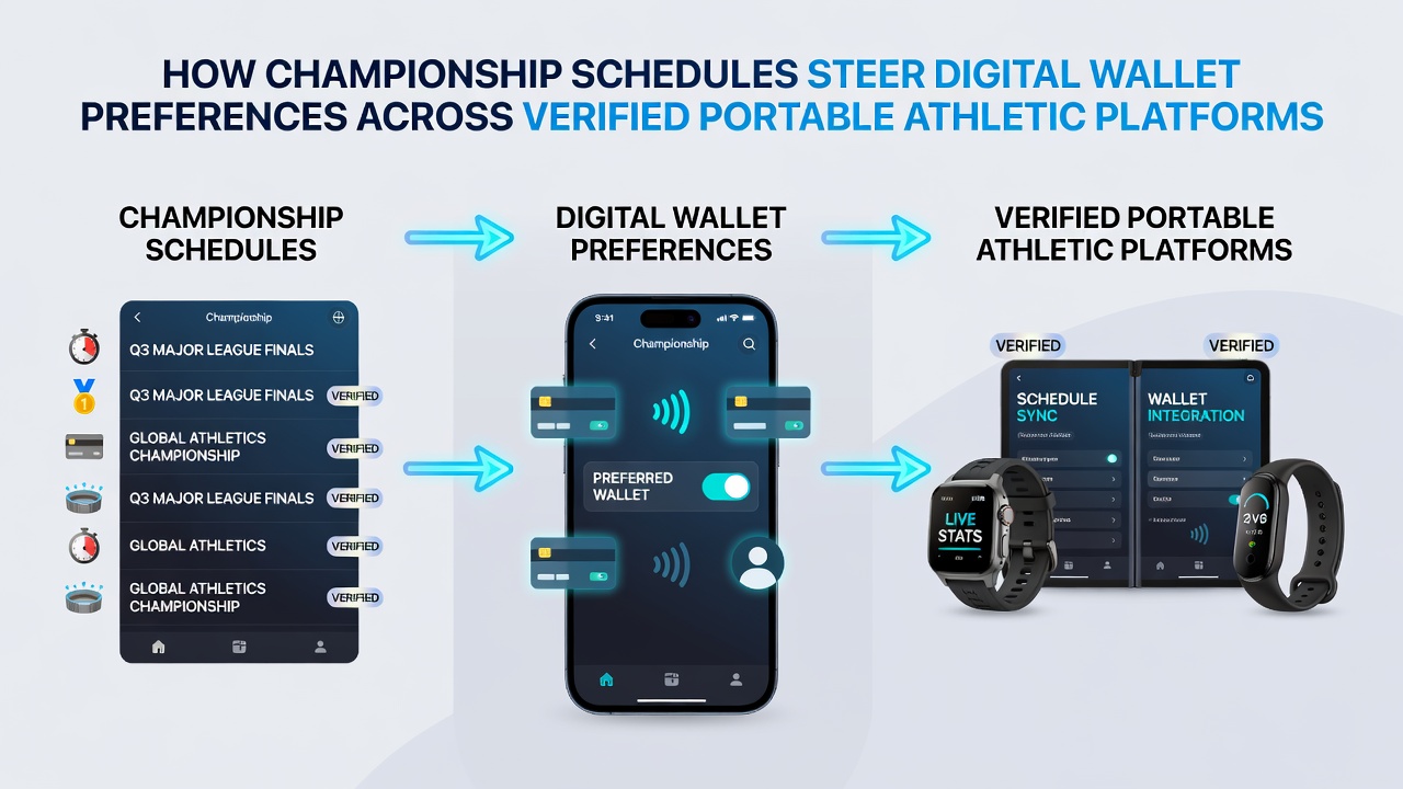 Mobile phone showing transaction confirmation screen alongside a live sports event schedule
