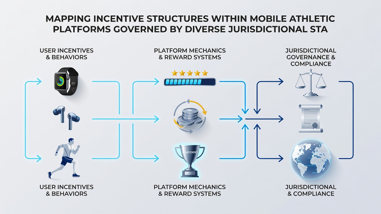 Flowchart depicting jurisdictional differences in bonus allocation for athletic wagering apps