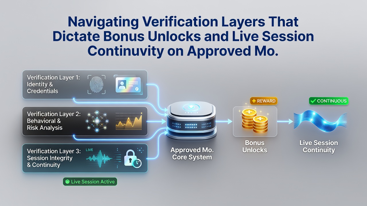 User interface screenshot demonstrating seamless live betting continuation alongside verification status indicators