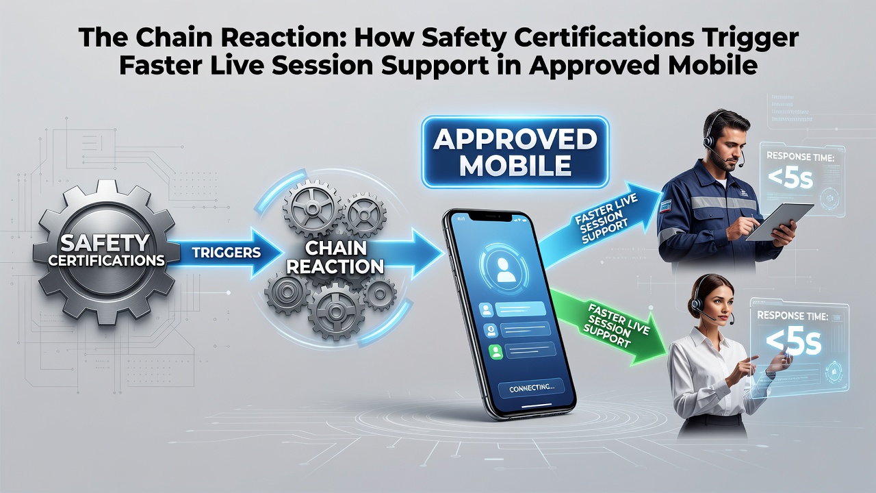 Support dashboard on a certified mobile sportsbook displaying live session metrics and response time analytics